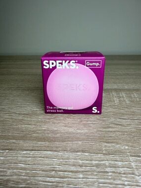 NWT SPEKS Gump Memory Gel Stress Ball - Moon Jelly
